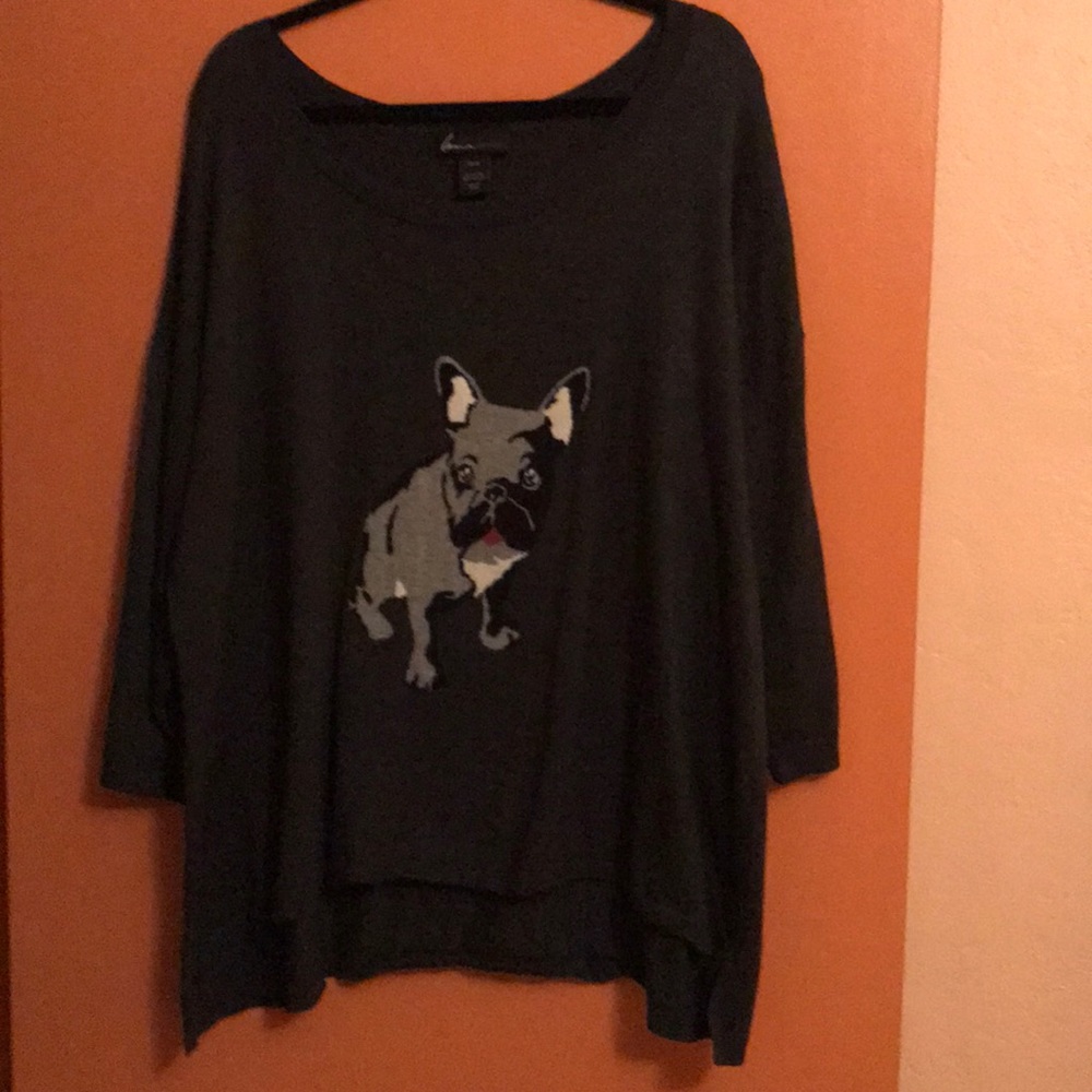 Adorable pug sweater
